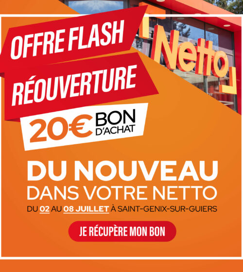 Bannière méta Netto